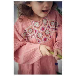 Louise Misha Robe Issena Gaze de Coton ||Enfant Robes, Combinaisons