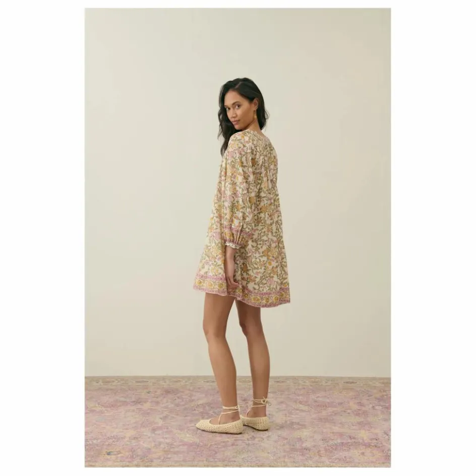 Online Louise Misha Robe Janice Mimosa Coton Bio - Collection Femme | Crème