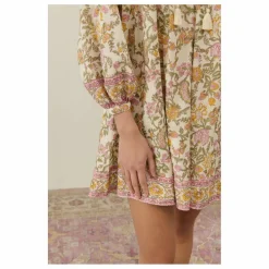 Online Louise Misha Robe Janice Mimosa Coton Bio - Collection Femme | Crème