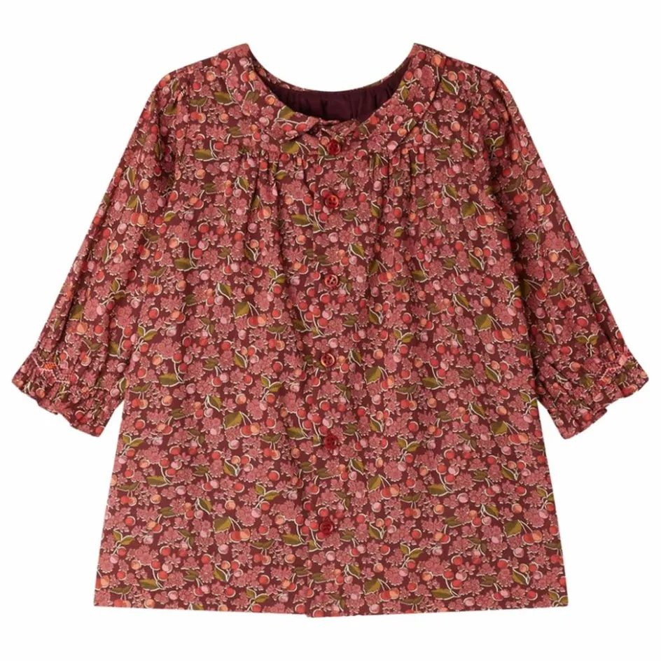 Enfant Bonpoint Robes, Combinaisons|Robes*Robe Juju Liberty Coton Bio |