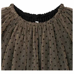 Hot Bonpoint Robe Juste Tulle Flocke | Or