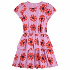 Best Bobo Choses Robe Kaleidoscope Coton Bio | Lilas tLilas