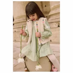 Louise Misha Robe Laureline Coton Bio ||Enfant Robes, Combinaisons
