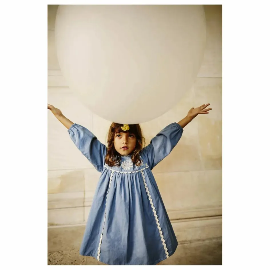 Louise Misha Robe Linoa Brodée ||Enfant Robes, Combinaisons