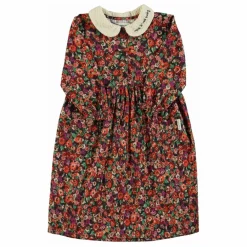 Discount Robe Longue Col Claudine Fleurie | Enfant Robes, Combinaisons