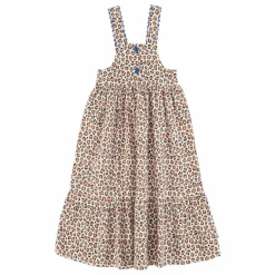 Piupiuchick Robe Léopard Coton Bio ||Enfant Robes, Combinaisons|Robes, Combinaisons