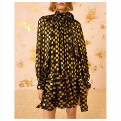 Ulla Johnson Robe Loretta Métallisée Soie ||Femme Robes, Combinaisons