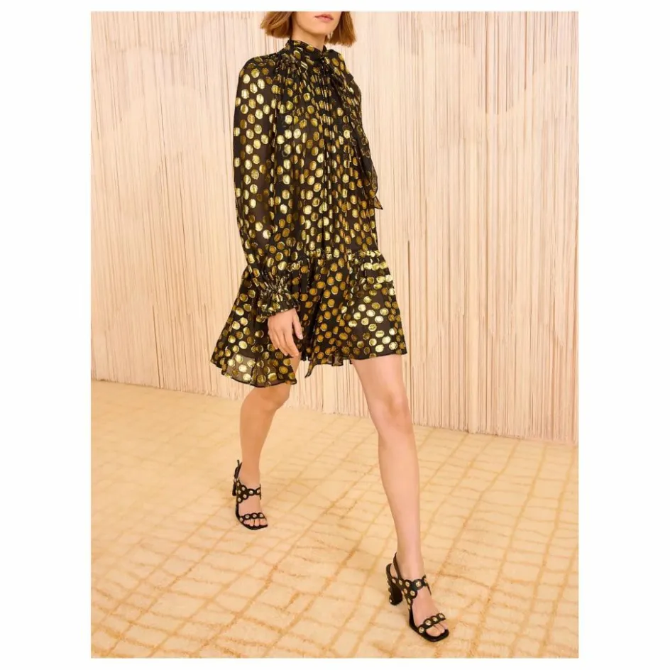 Ulla Johnson Robe Loretta Métallisée Soie ||Femme Robes, Combinaisons