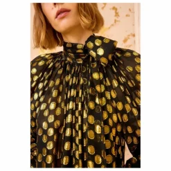 Ulla Johnson Robe Loretta Métallisée Soie ||Femme Robes, Combinaisons