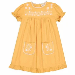New Hello Simone Robe Louisa | Abricot