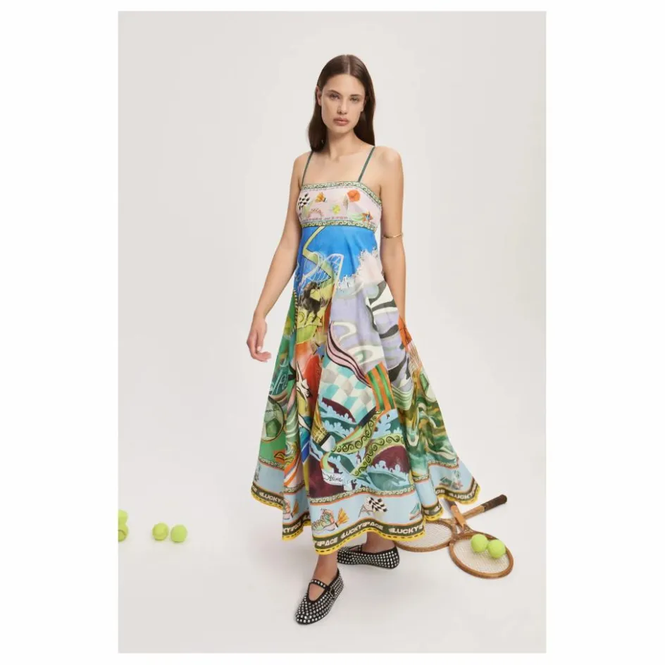 Alémais Robe Lucky Pace Lin ||Femme Robes, Combinaisons