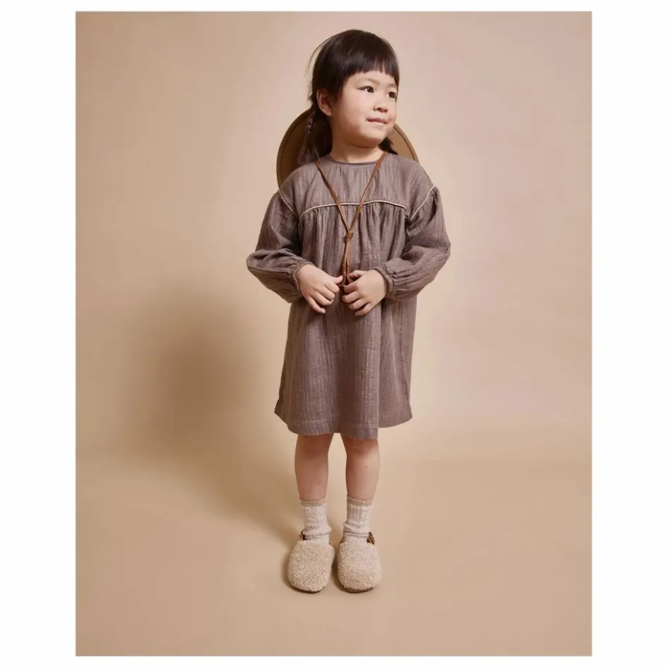 Búho Robe Lurex Gaze de Coton Bio ||Enfant Robes, Combinaisons