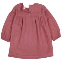 Online Búho Robe Lurex Gaze de Coton Bio | Mauve