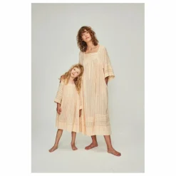 Clearance Faune Robe Lurex Senna | Rose pêche