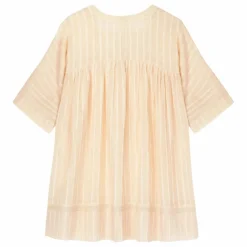 Clearance Faune Robe Lurex Senna | Rose pêche