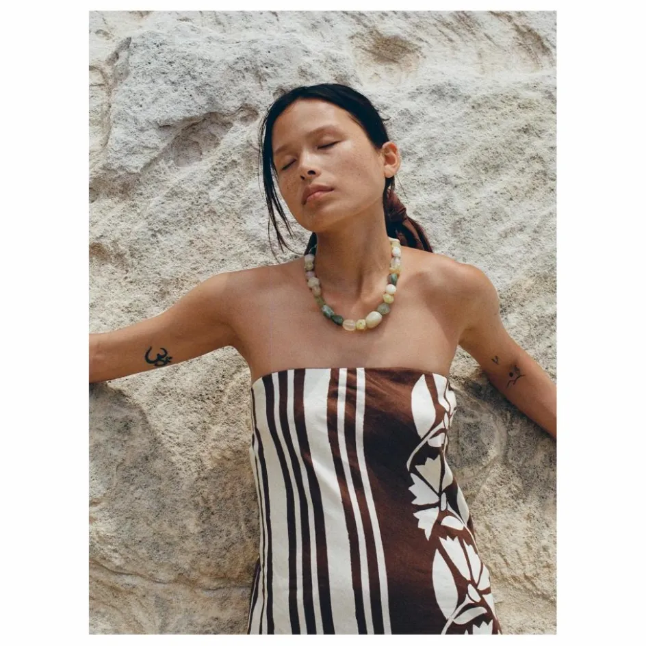 Soleil Soleil Robe Maeve Clove Coconut Lin ||Femme Robes, Combinaisons