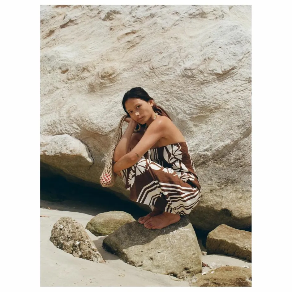 Soleil Soleil Robe Maeve Clove Coconut Lin ||Femme Robes, Combinaisons