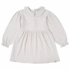 Enfant Tocoto Vintage Robes, Combinaisons*Robe Maille Fine Rayure |