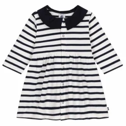 Petit Bateau Robes*Robe Marabout Rayée |