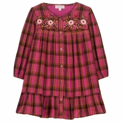 Online Louise Misha Robe Massilia Coton Bio | Rose fuschia