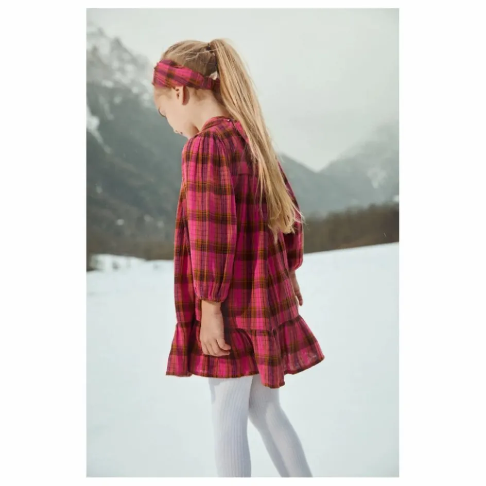 Online Louise Misha Robe Massilia Coton Bio | Rose fuschia