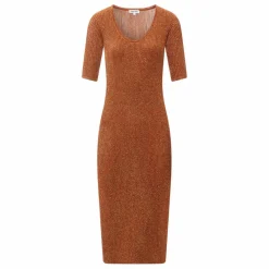 Robe Midi Lurex | Femme Robes, Combinaisons
