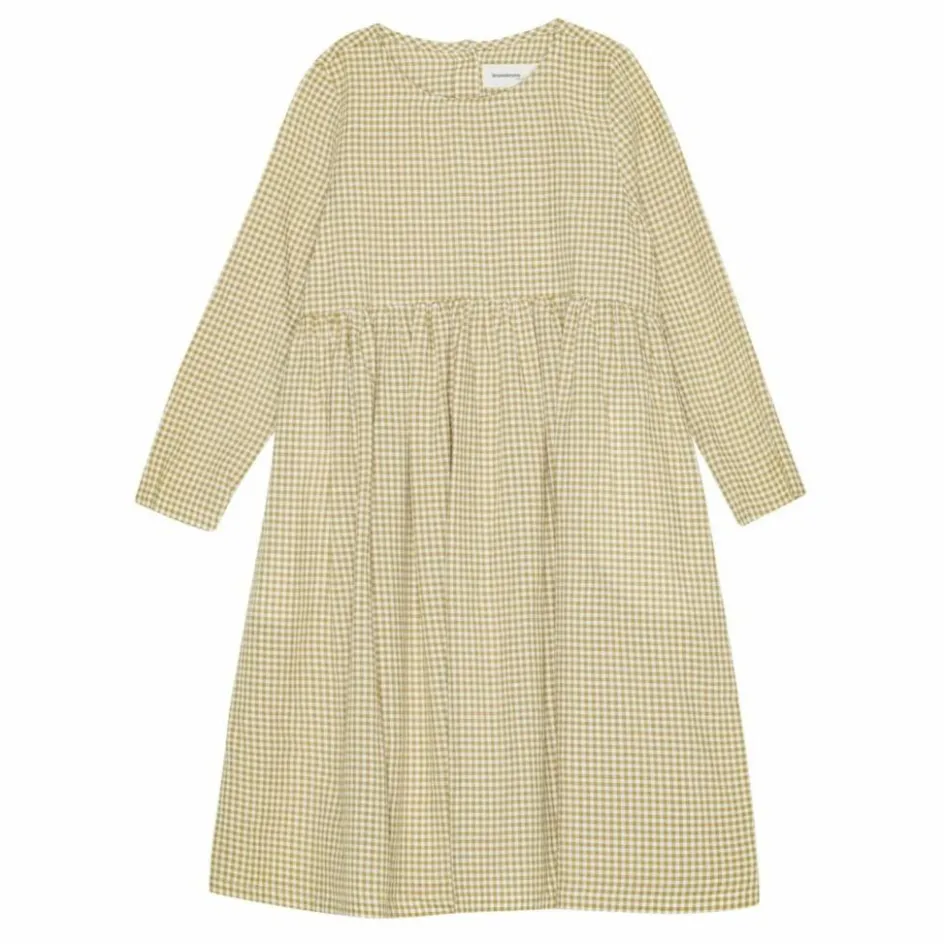 brunobruno nation Robe Midi Vita Carreaux Coton Bio ||Enfant Robes, Combinaisons