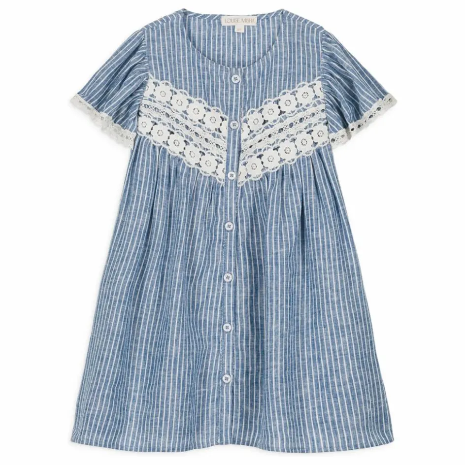Best Louise Misha Robe Morlina Lin | Bleu