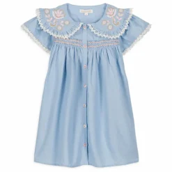 Enfant Louise Misha Robes, Combinaisons|Robes*Robe Nalina Chambray Coton Bio |