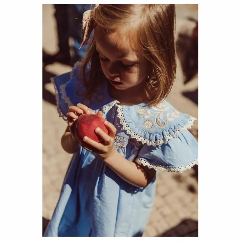 Enfant Louise Misha Robes, Combinaisons|Robes*Robe Nalina Chambray Coton Bio |