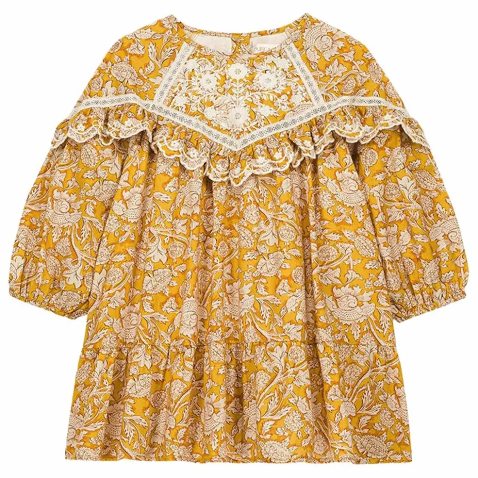 Enfant Louise Misha Robes, Combinaisons*Robe Orana Fleurie Coton Bio |