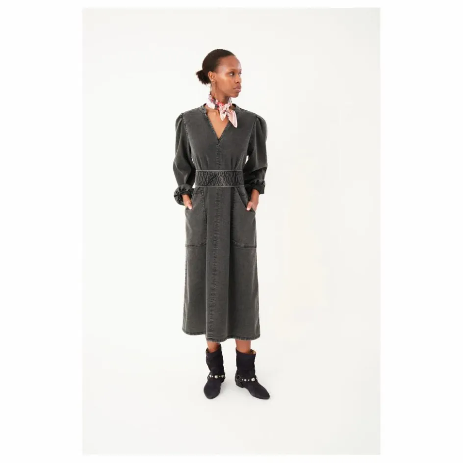 Online Robe Paris Ceinturée Denim | Femme Robes, Combinaisons