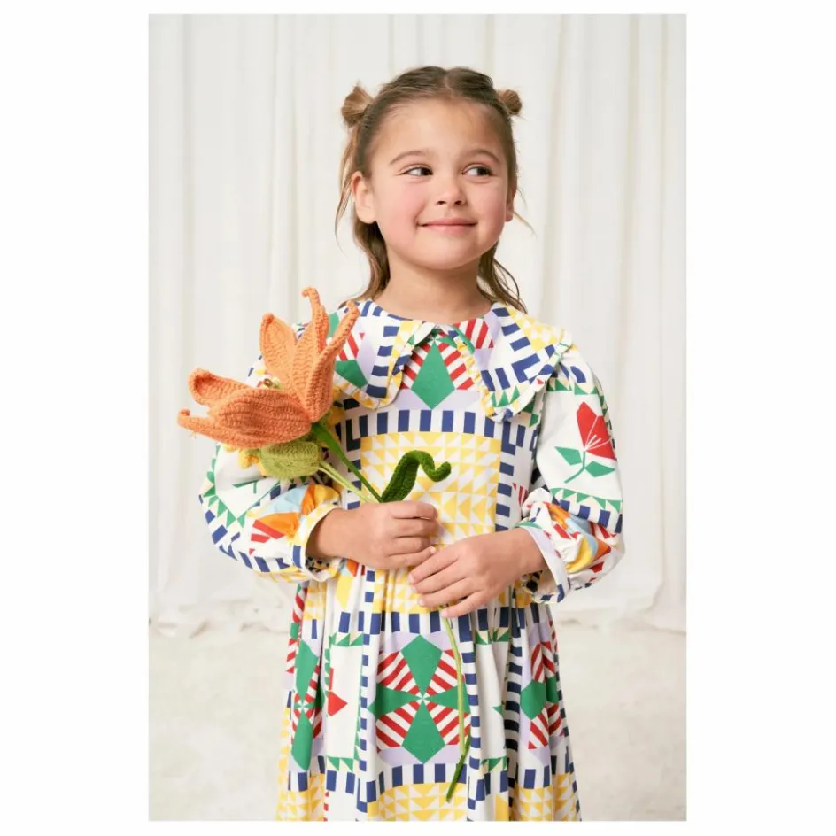 Maison Mangostan Robe Patchwork ||Enfant Robes, Combinaisons