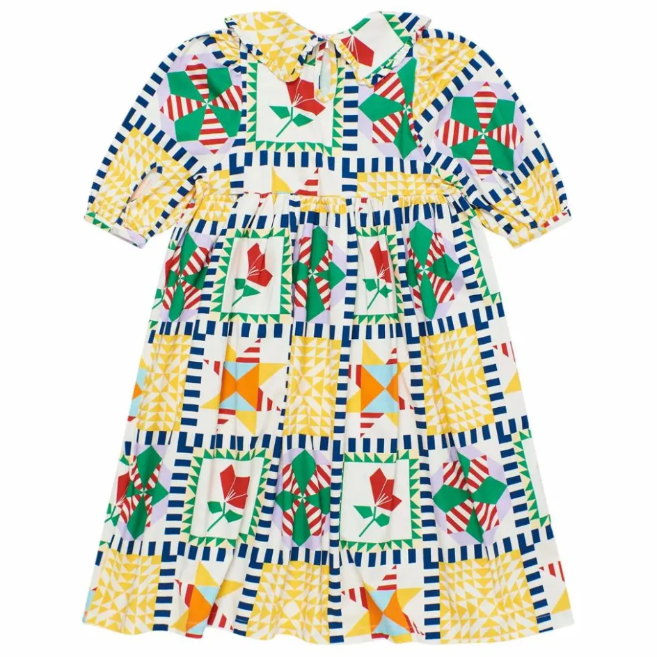 Maison Mangostan Robe Patchwork ||Enfant Robes, Combinaisons
