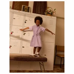 Enfant Goldie + Ace Robes, Combinaisons*Robe Piper Denim |