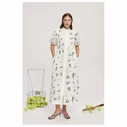 Femme Alémais Robes, Combinaisons*Robe Play Brodée Lin |
