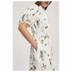 Femme Alémais Robes, Combinaisons*Robe Play Brodée Lin |