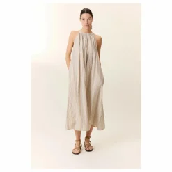 Femme Leon & Harper Robes, Combinaisons*Robe Ramik Rayures Coton Bio |