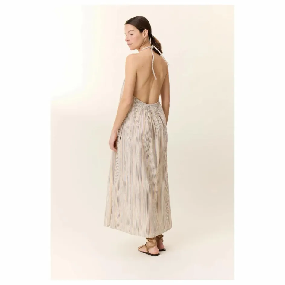 Femme Leon & Harper Robes, Combinaisons*Robe Ramik Rayures Coton Bio |