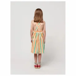Clearance Bobo Choses Robe Rayée | Ecru