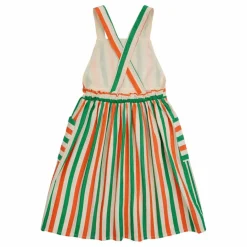 Clearance Bobo Choses Robe Rayée | Ecru