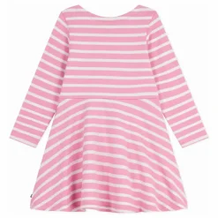 Enfant Petit Bateau Robes, Combinaisons*Robe Rayée Jersey Coton Bio |