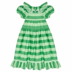 The Middle Daughter Robe Rayée Popeline de Coton ||Enfant Robes, Combinaisons