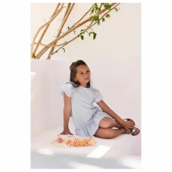 Tartine et Chocolat Robe Rayée Volants ||Enfant Robes, Combinaisons