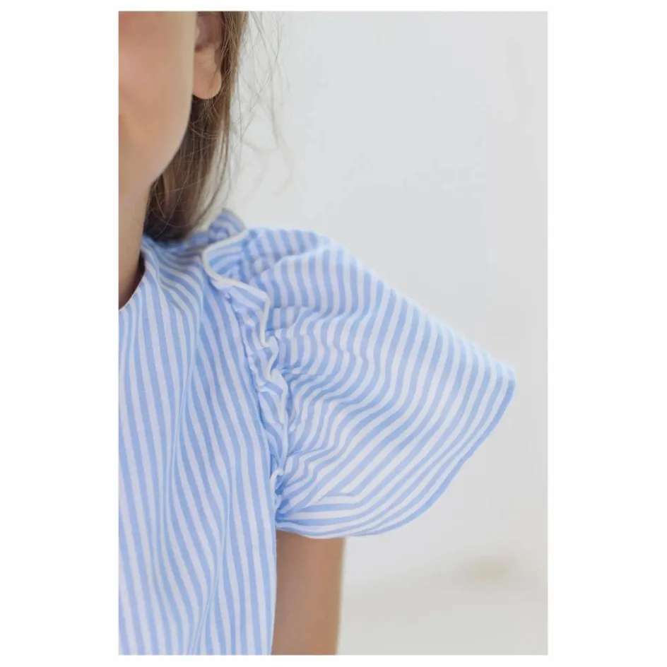 Tartine et Chocolat Robe Rayée Volants ||Enfant Robes, Combinaisons