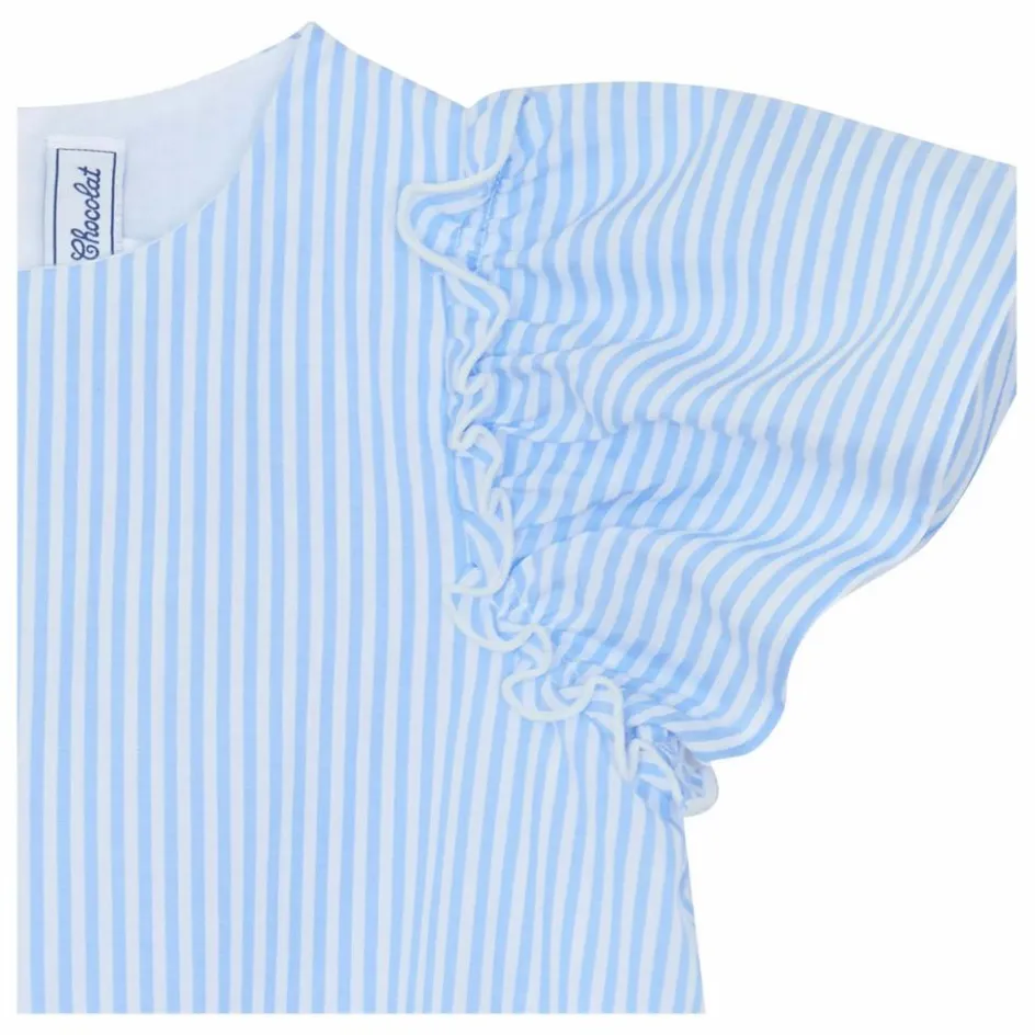 Tartine et Chocolat Robe Rayée Volants ||Enfant Robes, Combinaisons