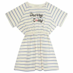 Tocoto Vintage Robe Rayures Eponge ||Enfant Robes, Combinaisons|Robes, Combinaisons