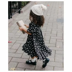 Rylee + Cru Robe Rose Cœurs ||Enfant Robes, Combinaisons