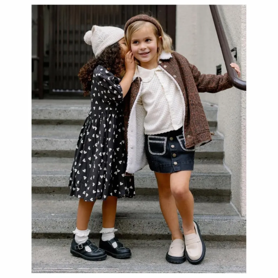 Rylee + Cru Robe Rose Cœurs ||Enfant Robes, Combinaisons