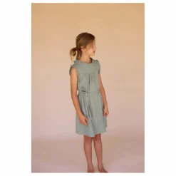 Online Longlivethequeen Robe Ruchée | Gris vert